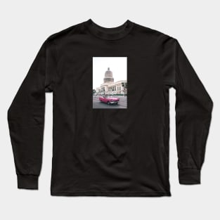 Classic car pink Long Sleeve T-Shirt